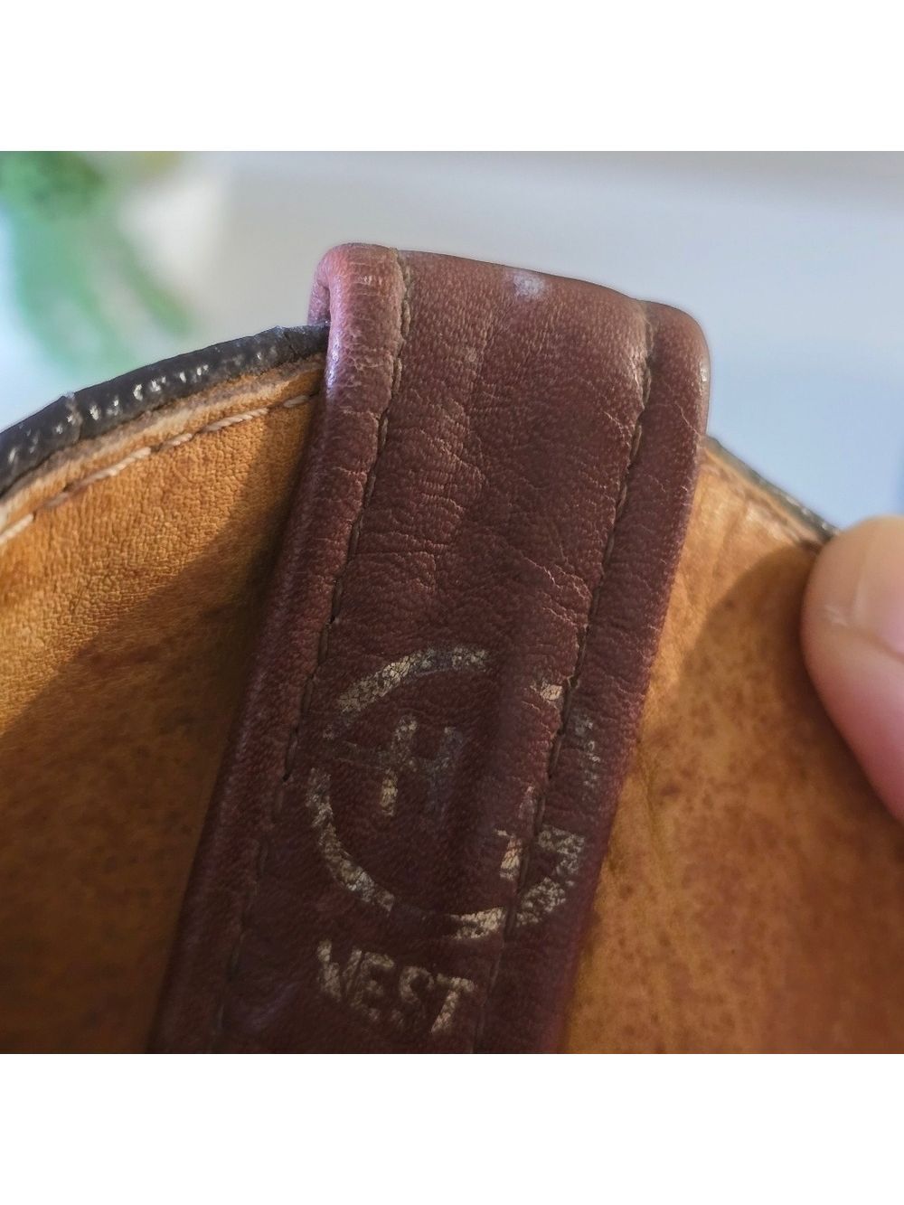 Vintage double H cowboy leather boots - Picture 9 of 10